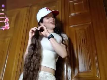 alahia_sky — GOAL: let my hair down for you [30 tokens remaining] Welcome to my room!  come and enjoy my beautiful hair  #longhair #smalltits #petite #skinny
