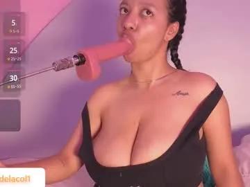 candela_cool — Deepthroat MessyFav tip 25! #fuckmachine #bigboobs #ebony #bignipples #bigtits