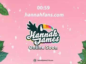 hannahjames710 on Chaturbate 