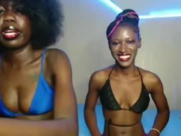 kimberly_chloe — Goal reached!  Thanks to all tippers! #teen #ebony #deepthroat #sph #squirt #lesbian #petite #