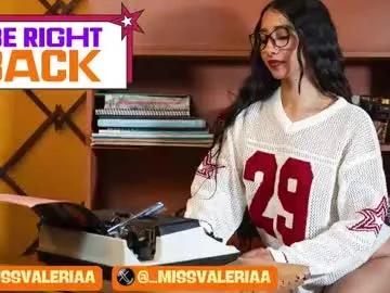 missvaleriaa on Chaturbate 