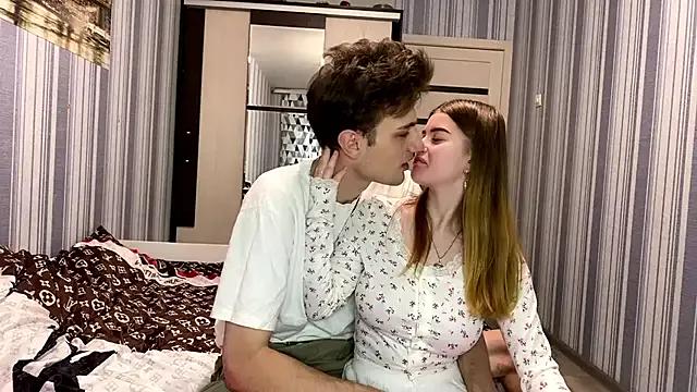 EmiliaCouple — hot kiss